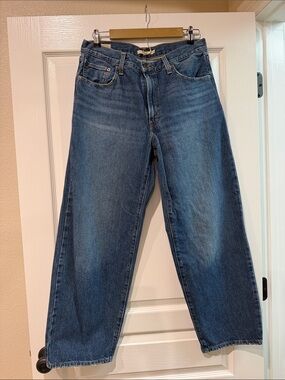 Levi's Dark Wash Baggy Dad Jean